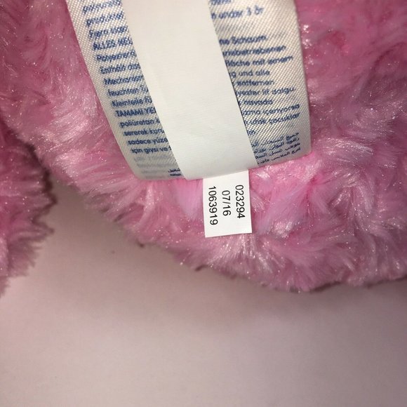 Build A Bear Workshop Plush Teddy Bear Pink Heart Nose Stuffed Animal 17" BAB - Picture 7 of 12